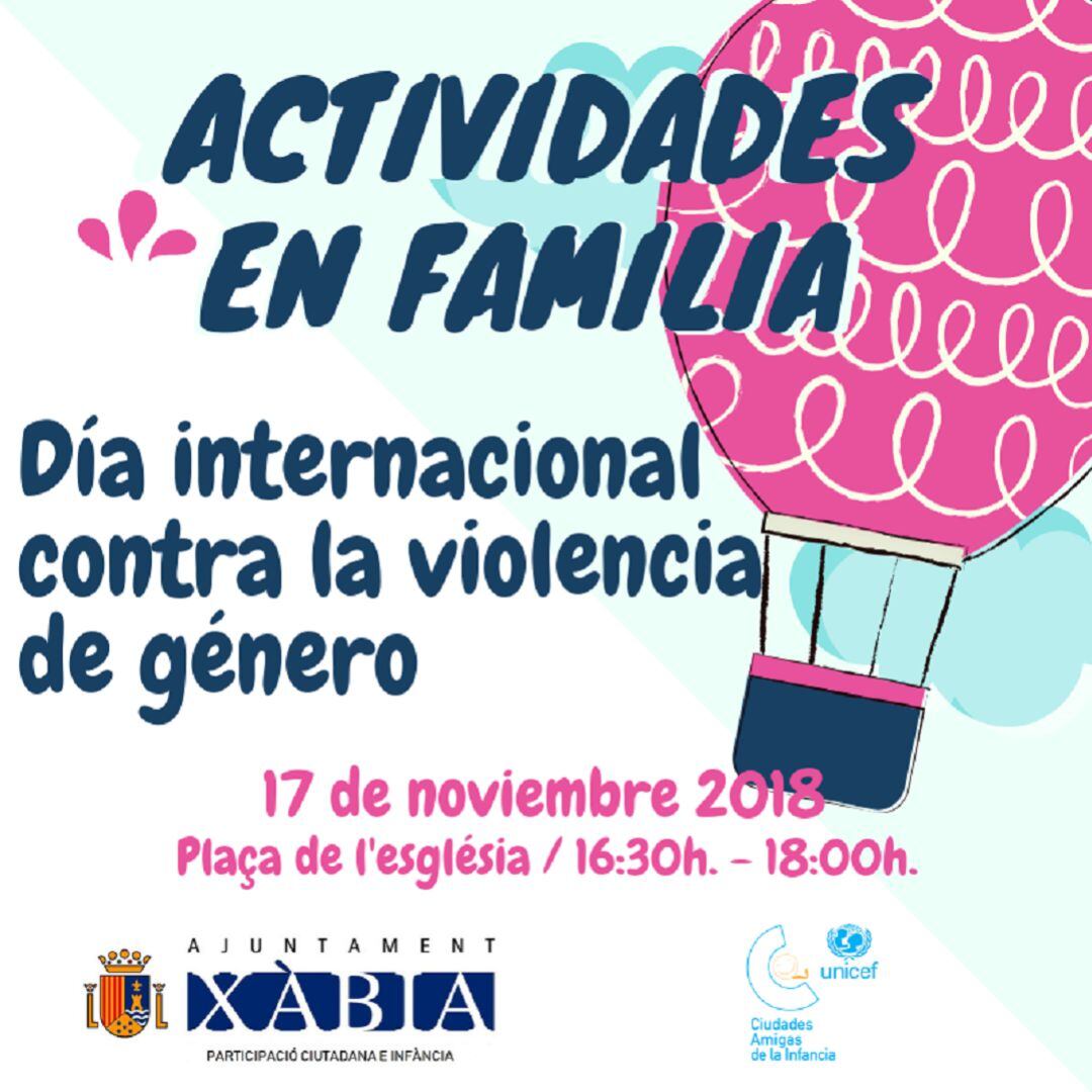 Cartel anunciador de la actividad a celebrar este sábado en Xàbia.