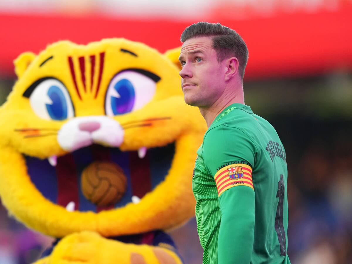 Ter Stegen se dirige a la afición del Barça en la previa del Joan Gamper: "Ha sido importante solucionar el tema con el club"