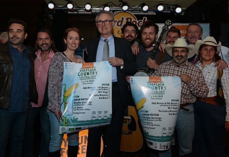 Presentación en Madrid del cartel y el programa para la nueva edición del Huercasa Country Festival