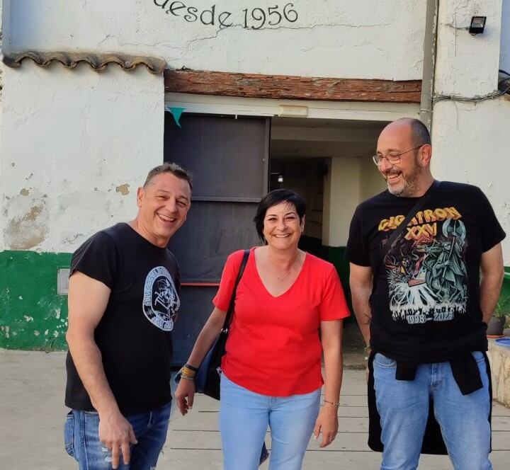 Sonia Alastruey, en el centro