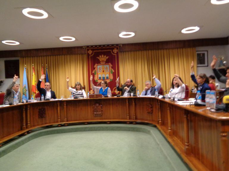 La moción de IU contó con el visto bueno unánime, salvo la abstención de RAP