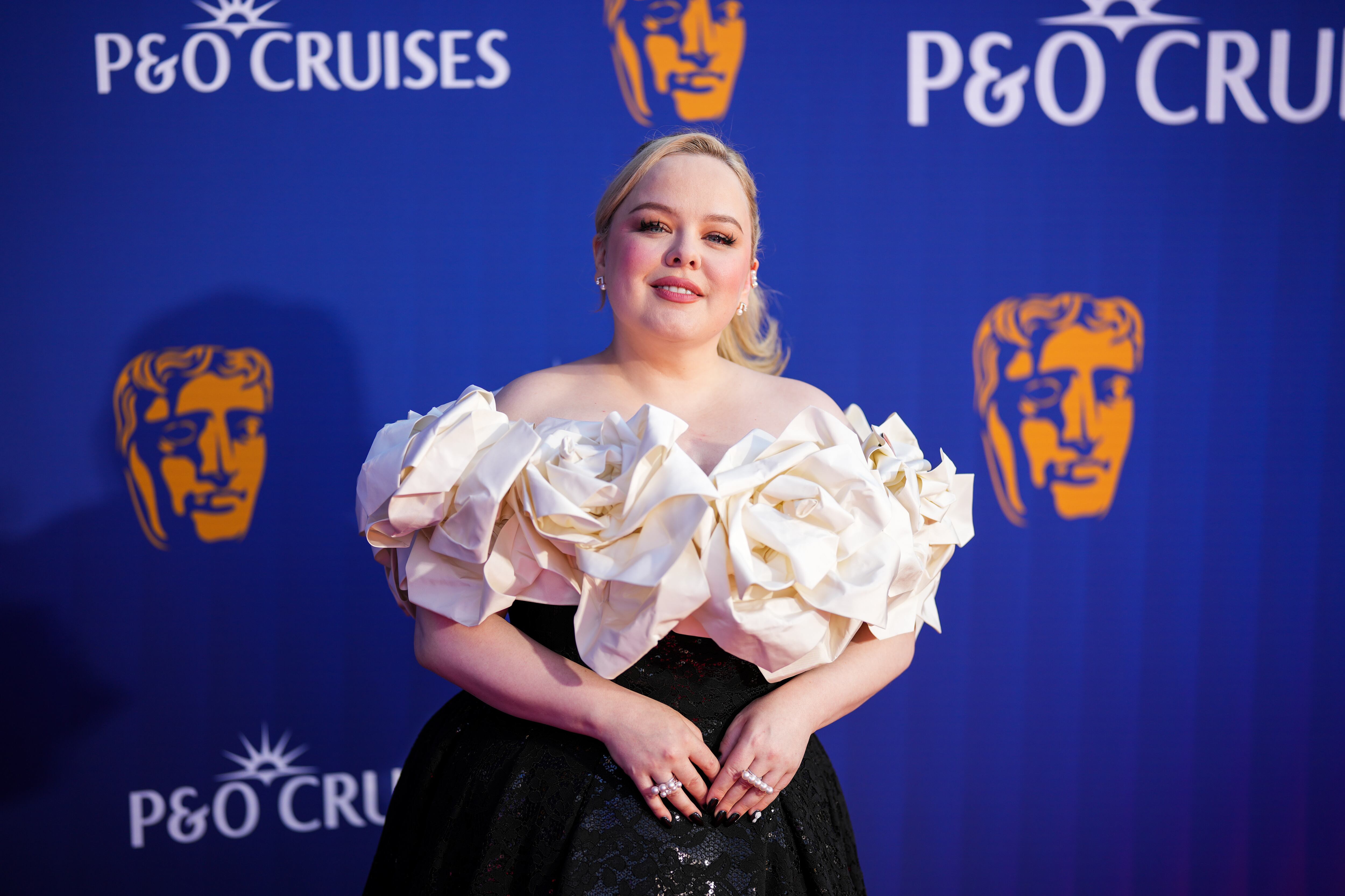 Nicola Coughlan durante la gala de los BAFTA 2025