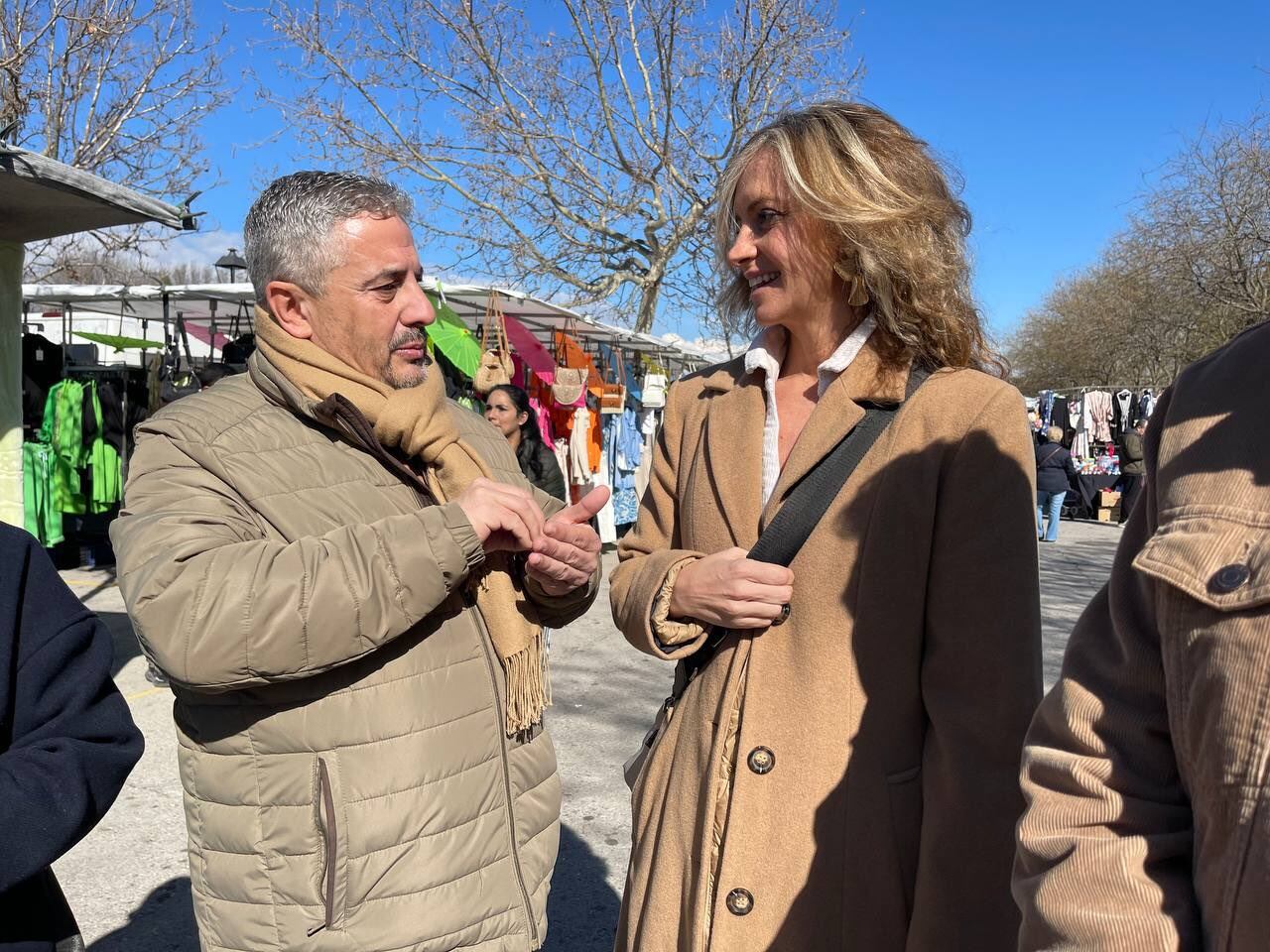 José Antonio Luelmo junto a la candidata de Ciudadanos a la Comunidad de Madrid, Aruca Gómez