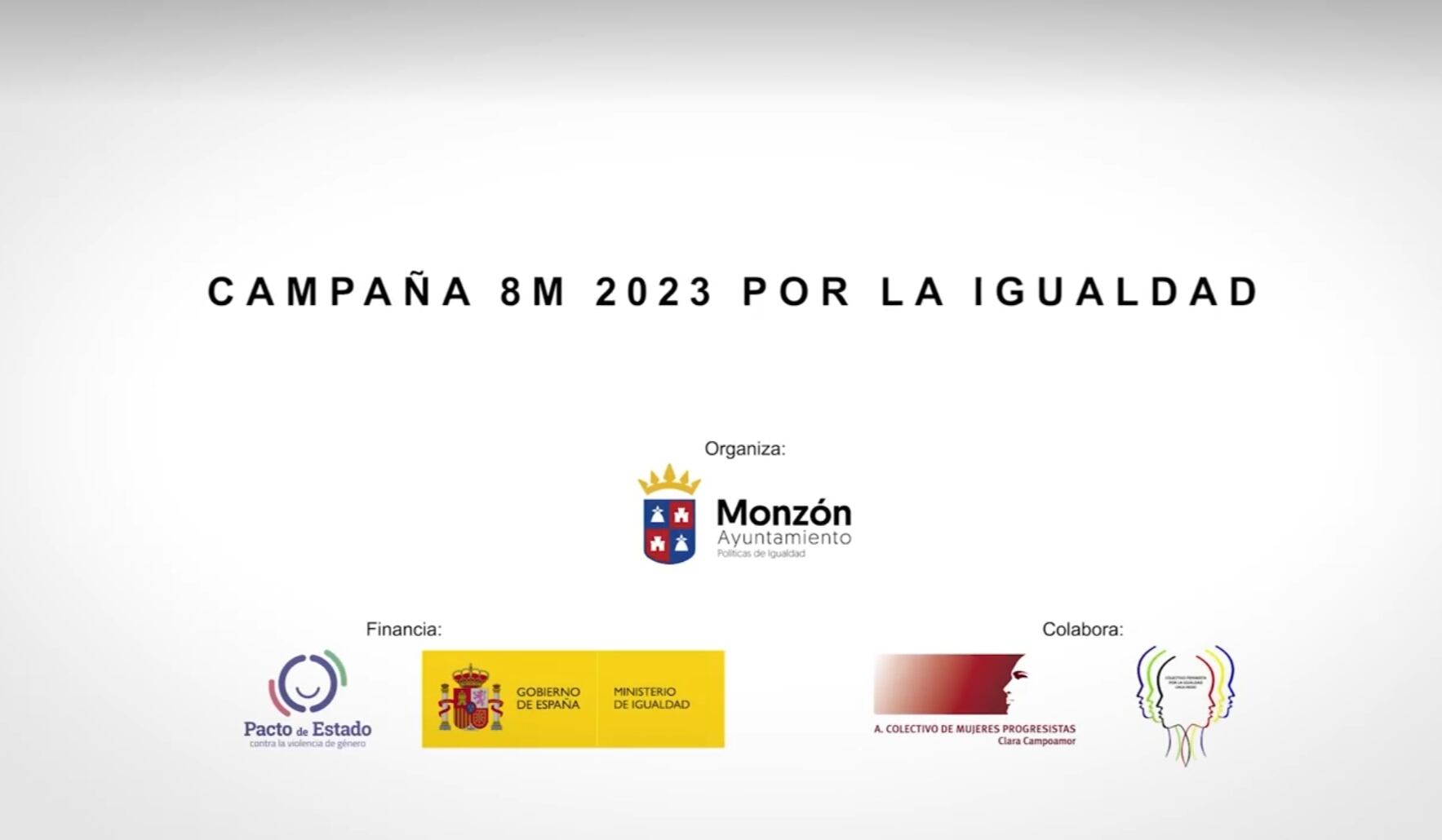 Video 8M Ayuntamiento de Monzón 2023