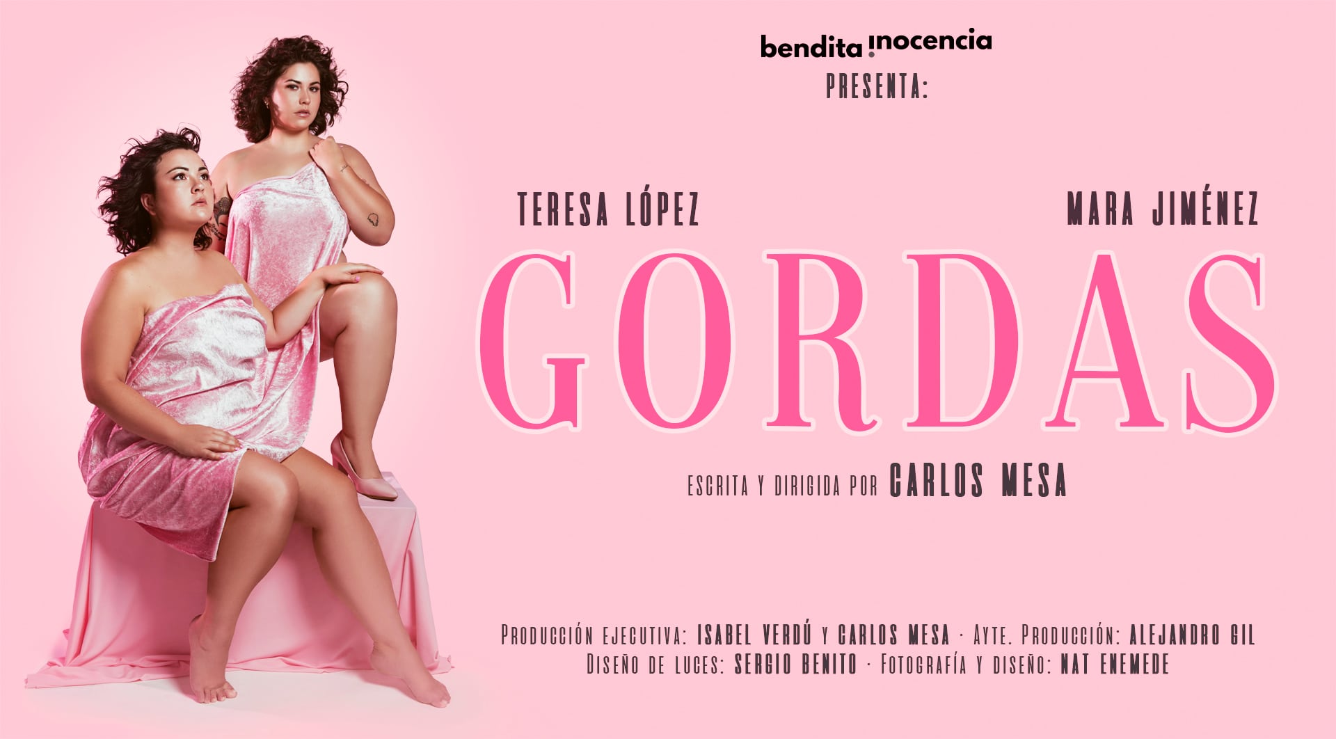 Cartel de &quot;Gordas&quot;