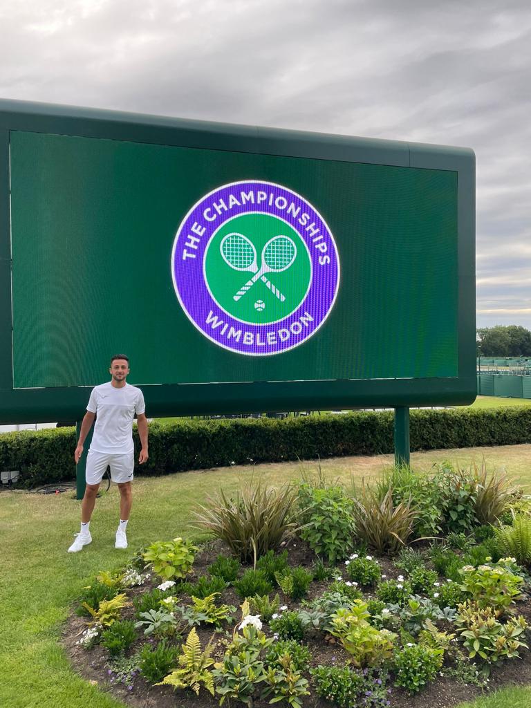 Javi barranco no olvidará su paso por este Gran Slam.