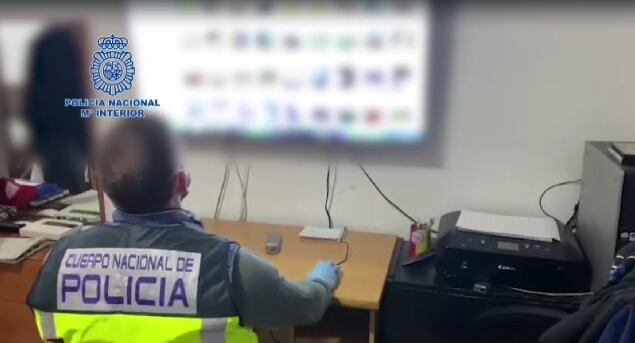 Un momento de la operación