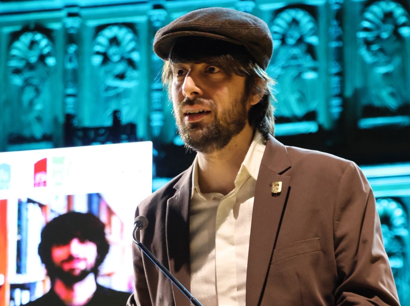 David Uclés, en una foto de archivo, en el acto de reconocimiento como 'Hijo Predilecto de Úbeda'