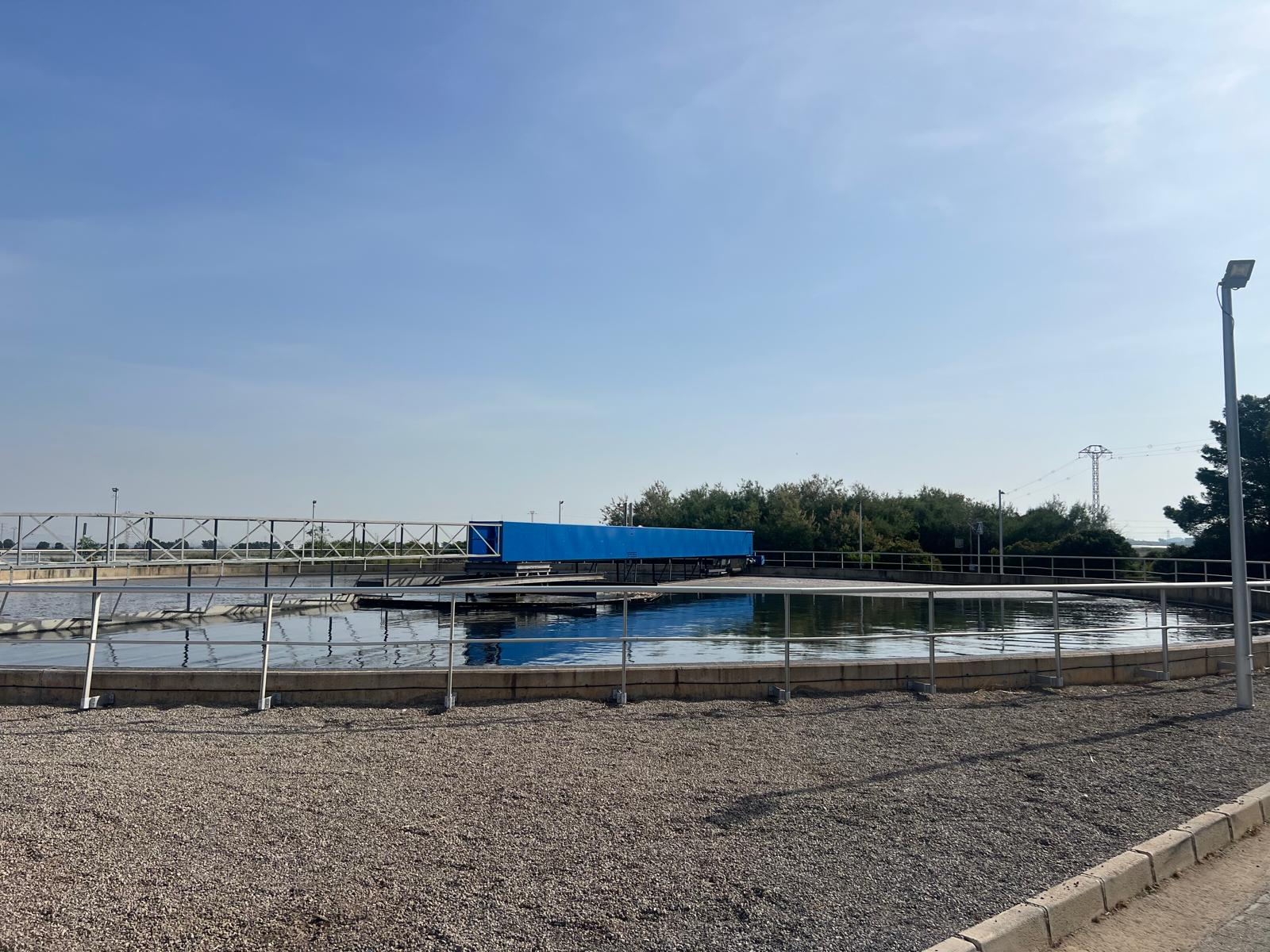 Una inversión de un millón de euros convierte el residuo en energía limpia dentro de la principal depuradora de Cartagena