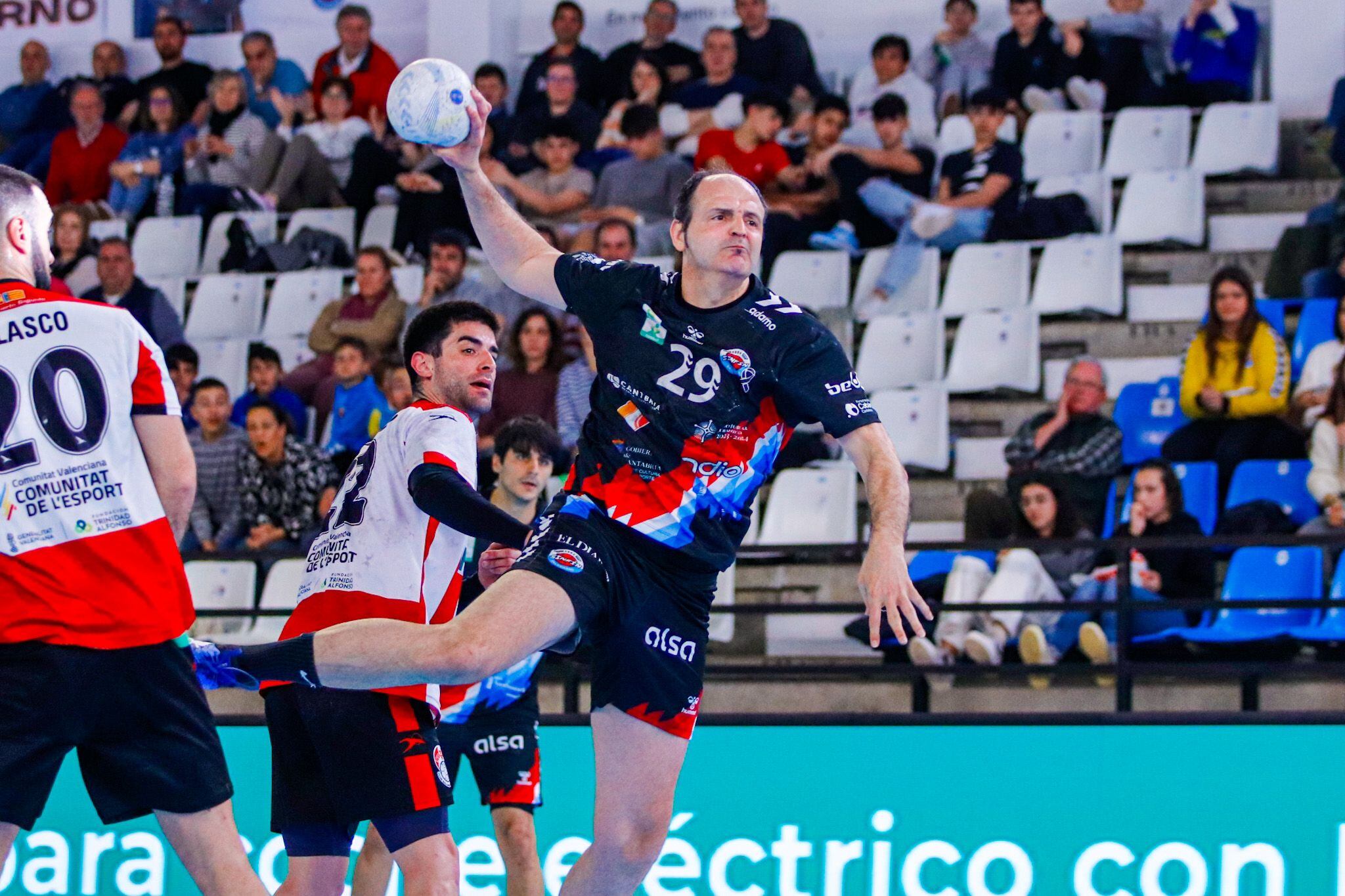 Lon, este pasado fin de semana contra Puerto Sagunto.