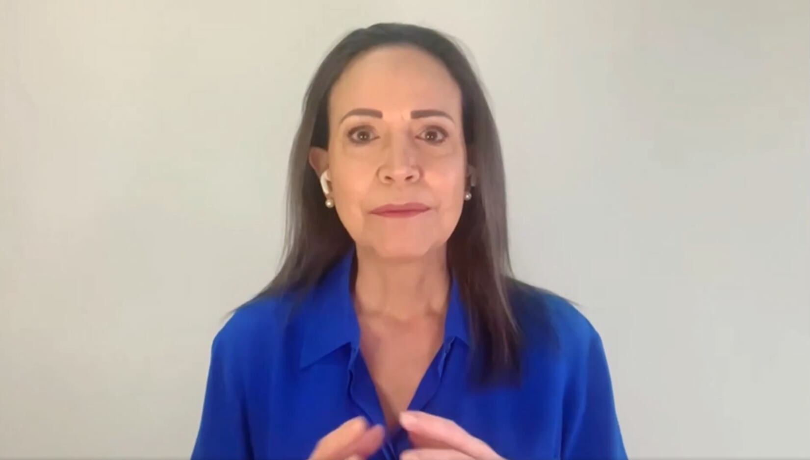 María Corina Machado pronostica que "la libertad en Venezuela está cerca" tras "una travesía larga y dolorosa"