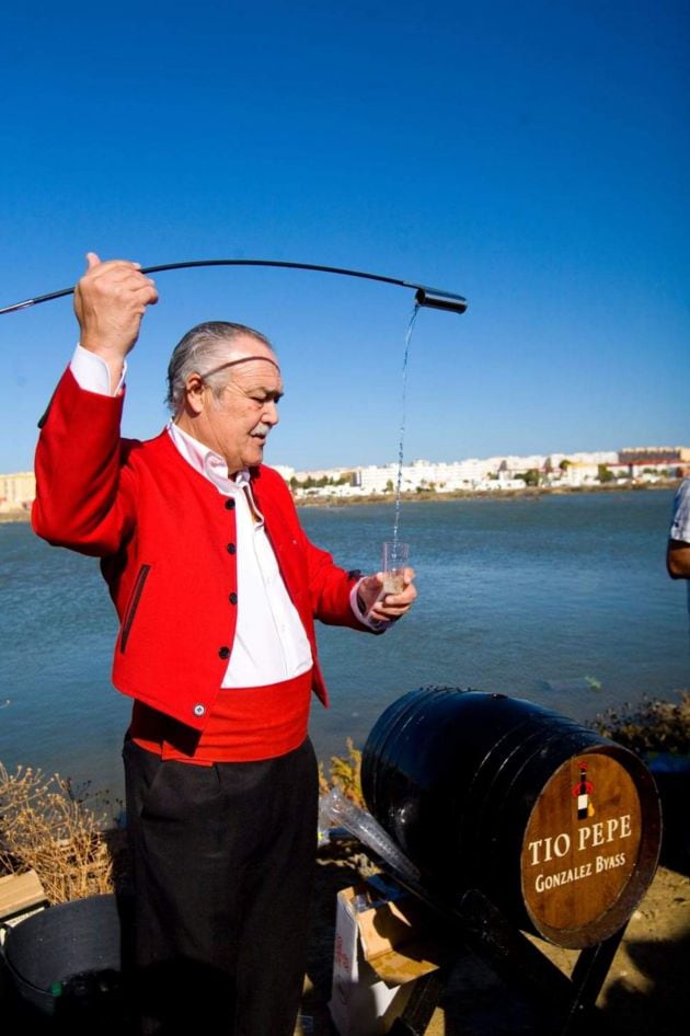 Paco Gandón, venenciando años atrás