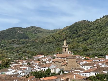 Alájar en la Sierra de Aracena y Picos de Aroche (Huelva)