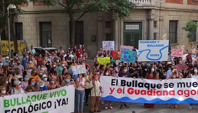 Manifestación por el río Bullaque