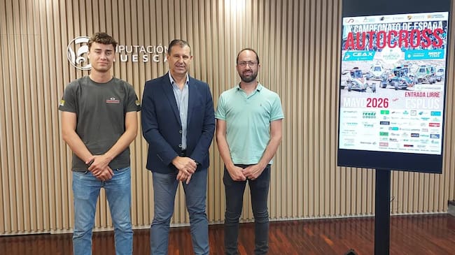 Pepe Arque, Sergio Serra y Joaquín Fontán en la presentación de la prueba