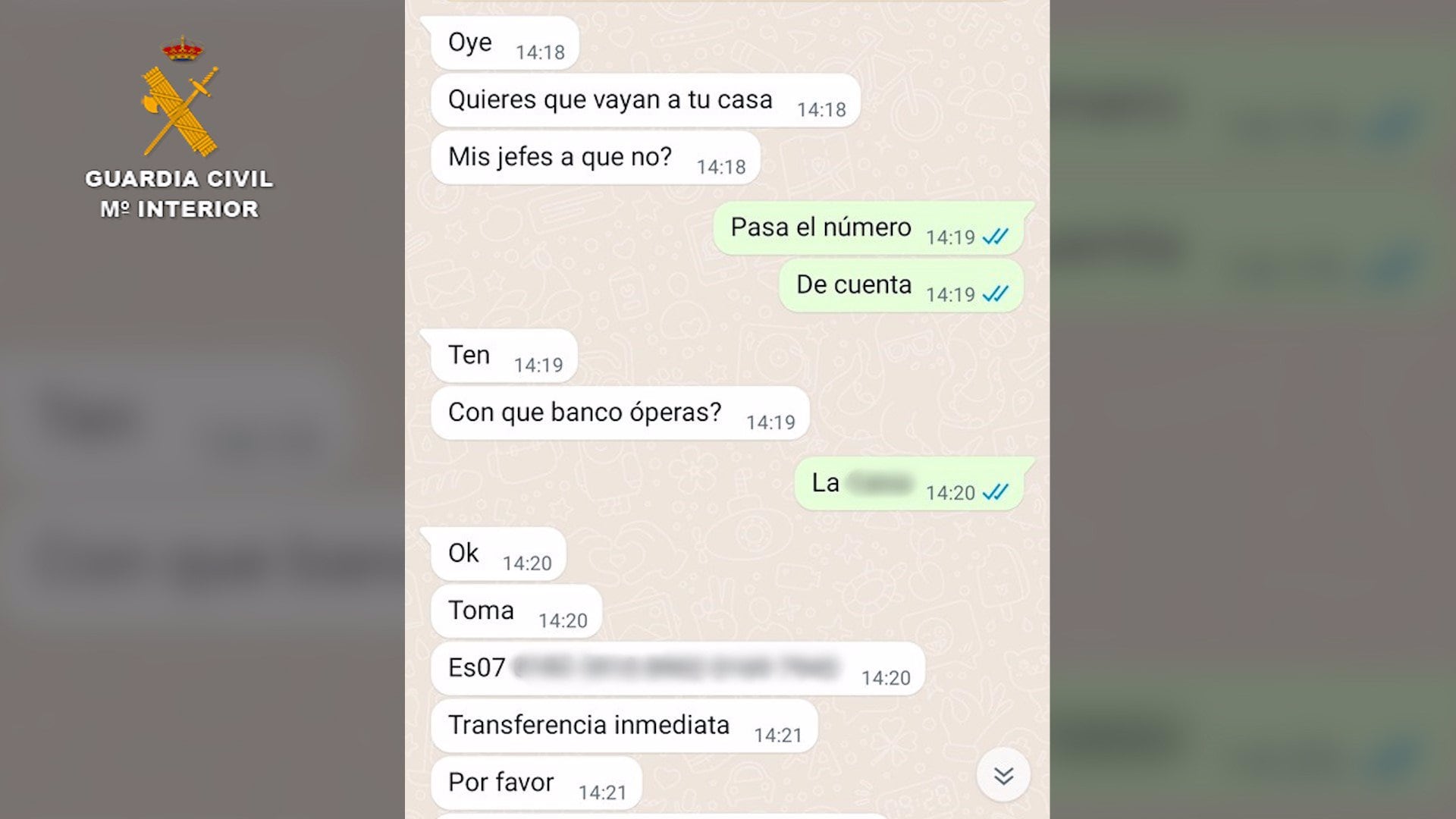 La Guardia Civil alerta de un aumento de casos &quot;preocupante&quot; de extorsión sexual en la isla de Gran Canaria, pidiendo cantidades de hasta 10.000 euros