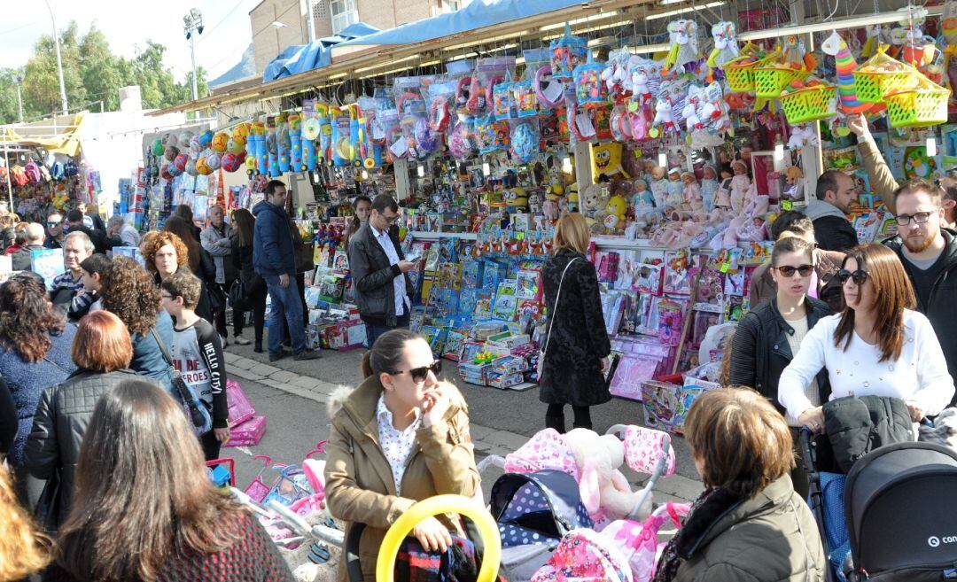 Feria de la Inmaculada Elda, antes de la pandemia