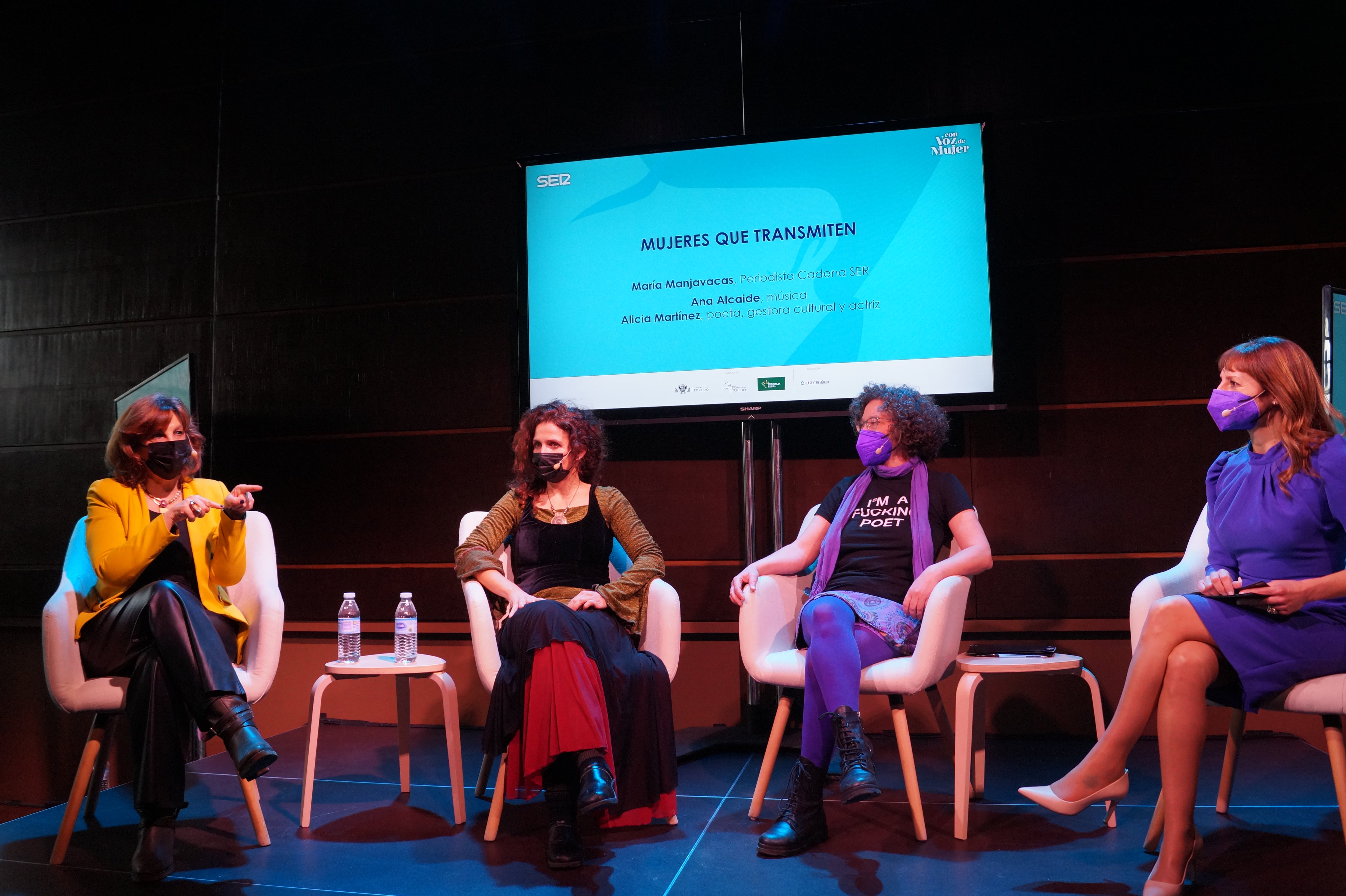 María Manjavacas, Ana Alcaide, Alicia Martínez y Macarena Berlín