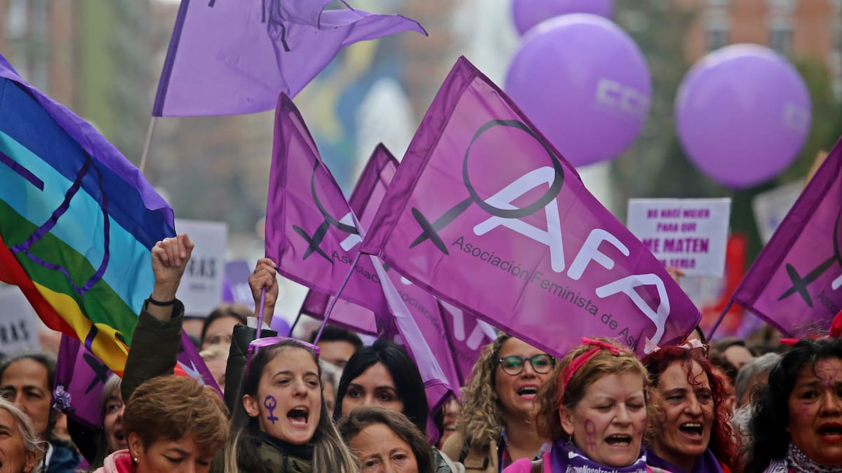 AFA cumple 50 años de lucha feminista en Asturias.