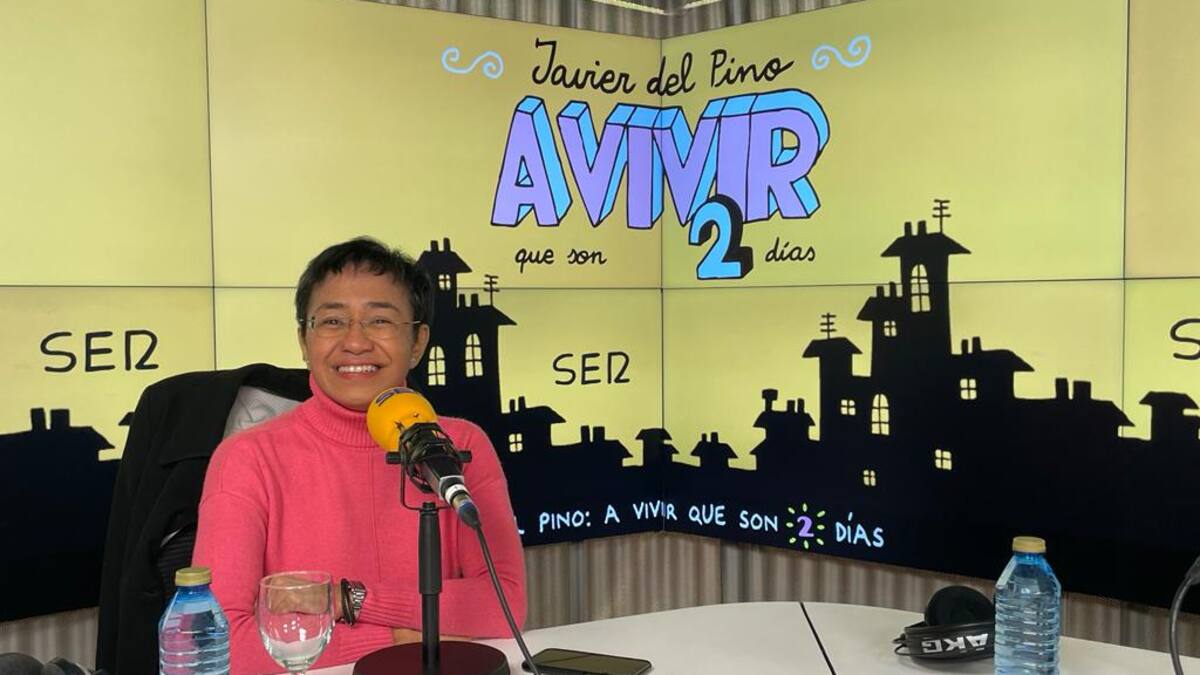Maria Ressa: "La desinformación es como la cocaína. Si la tomas una o dos veces, no hay problema. Pero si la tomas todo el tiempo, cambia a las personas. Y llevamos tomándola desde 2014"