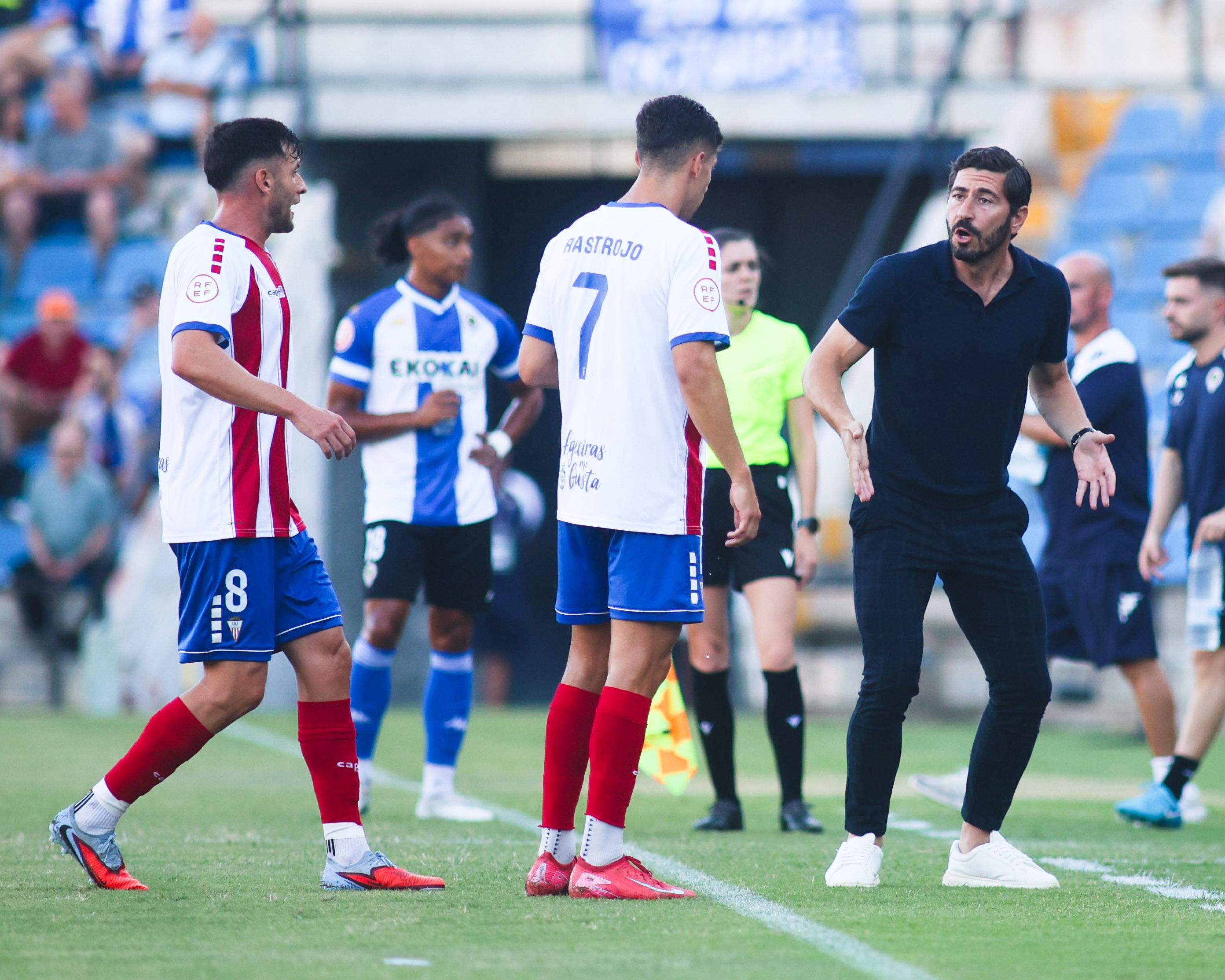 Un lance del partido