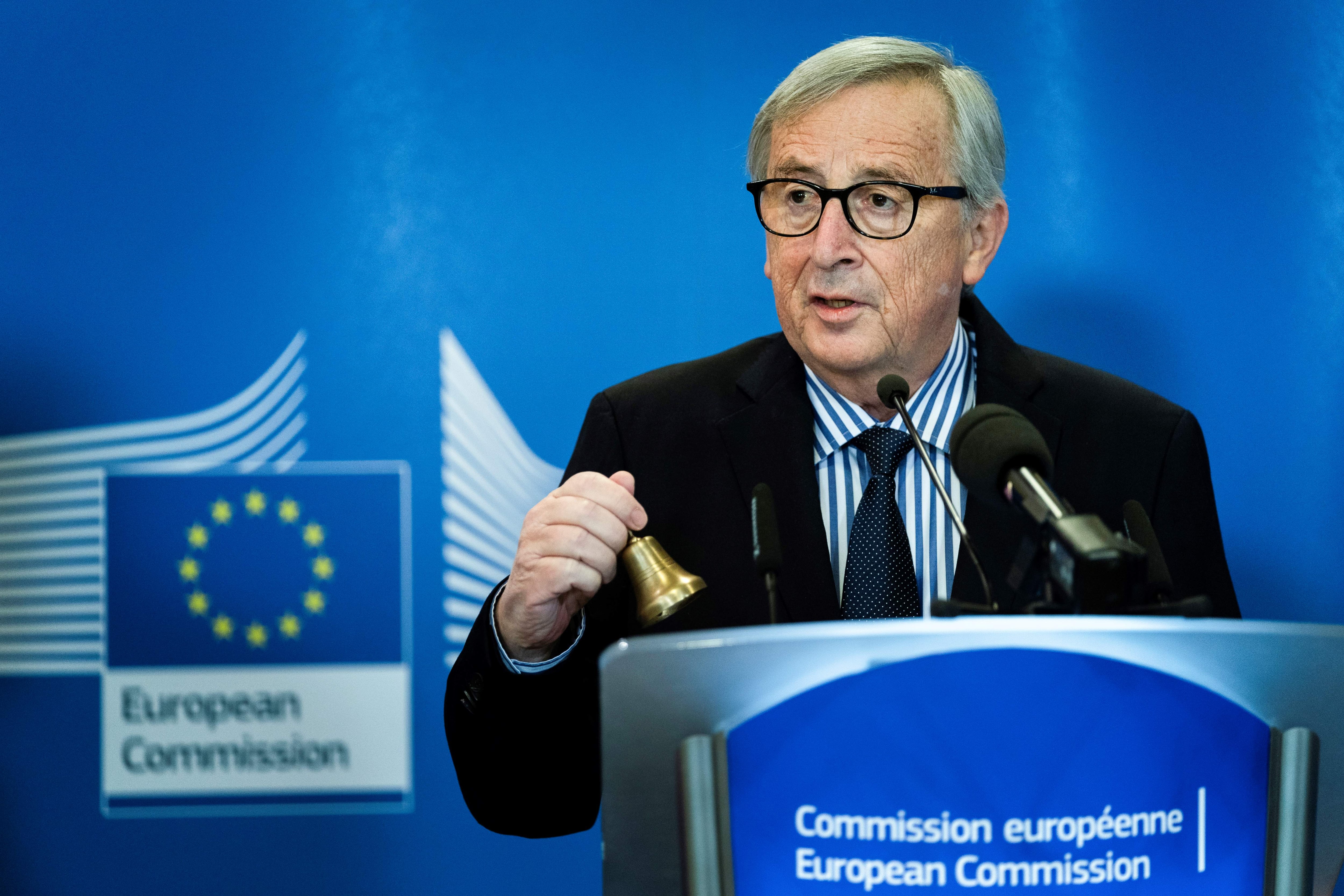 El presidente de la Comisión Europea, Jean-Claude Juncker