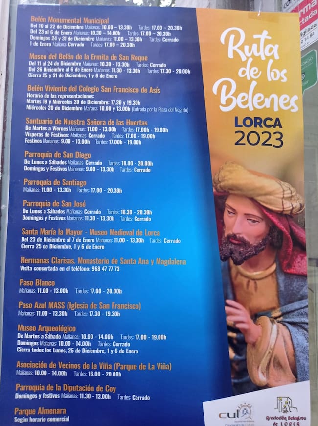 Ruta de los Belenes de Lorca 2023