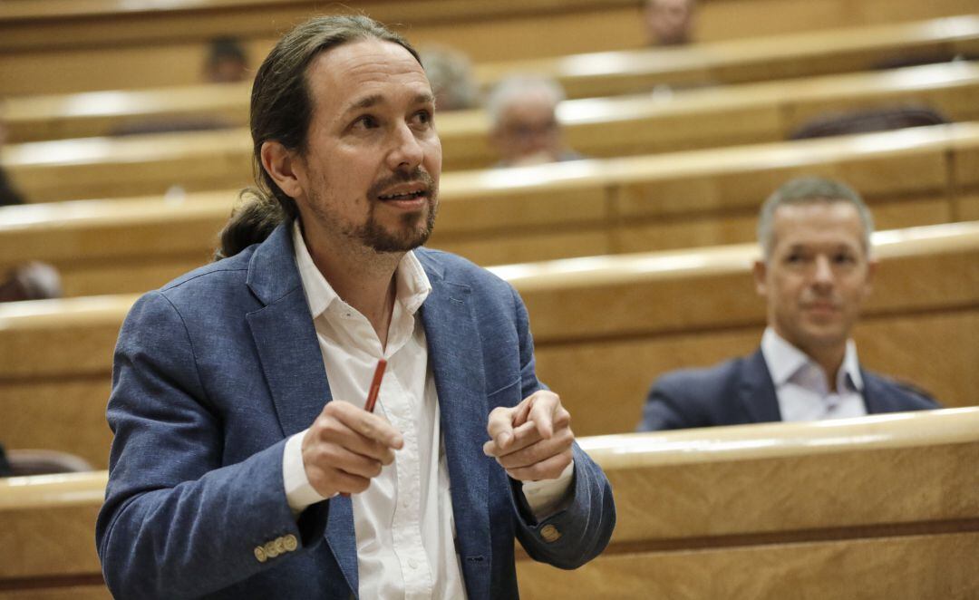 El vicepresidente segundo del Gobierno y Ministro de Derechos Sociales y Agenda 2030, Pablo Iglesias.