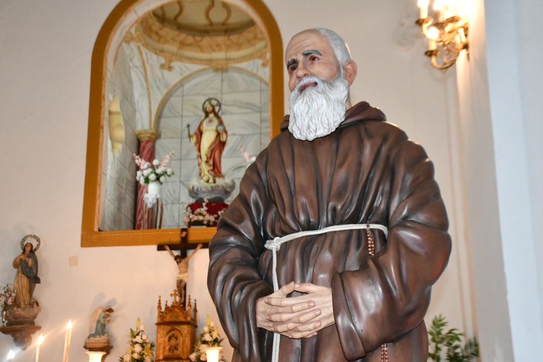 La nueva imagen de Fray Leopoldo. 