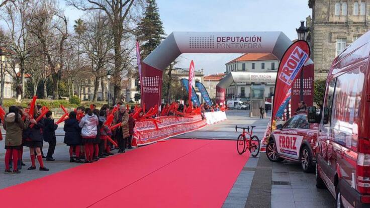 Perico Delgado en Pontevedra