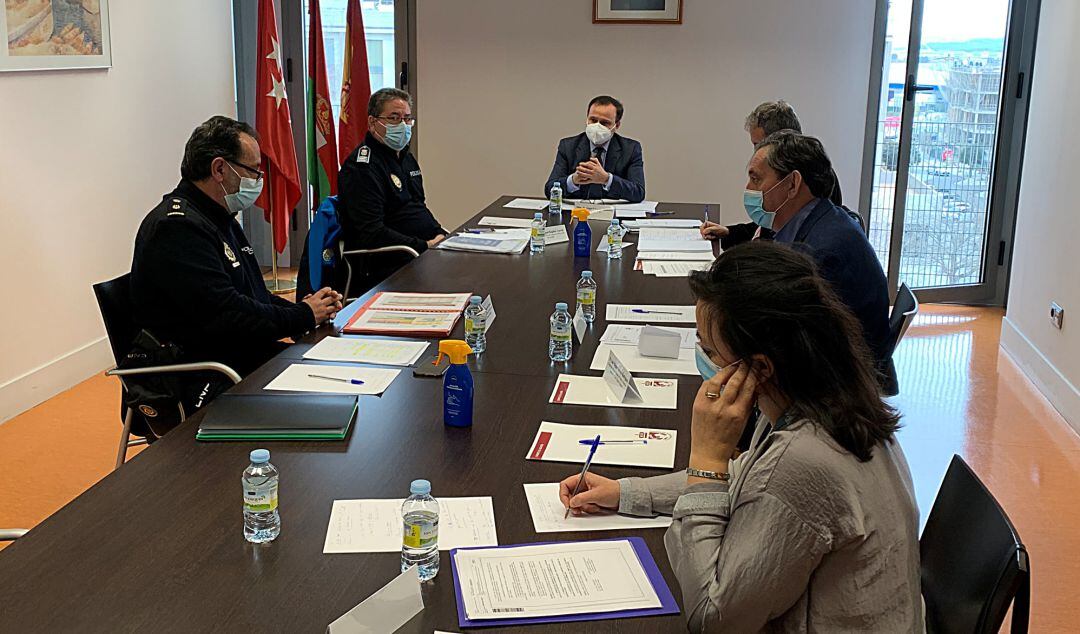 Reunión de la Junta Local de Seguridad. 