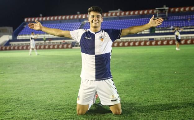 Aitor Pascual, en su etapa en el Sabadell (cedida)