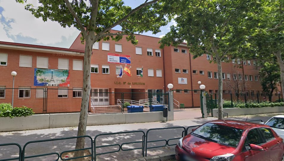 IES Barrio de Loranca en Fuenlabrada, uno de los centros donde se realizan las charlas con motivo del &#039;Día de la Mujer y la Niña en la Ciencia&#039;.