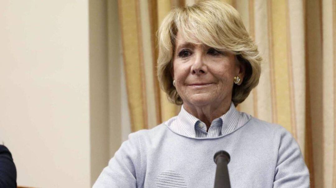 Esperanza Aguirre en una imagen de archivo