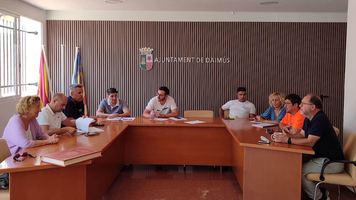 Reacción de Daimús ante una inundación simulada