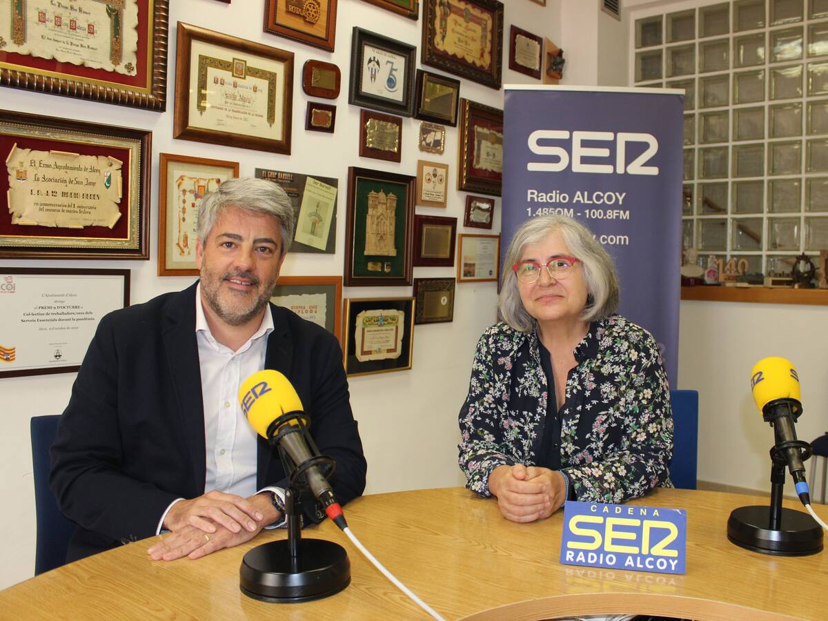 Pablo de Gracia y Ana Moltó hablan sobre el Club Cámara Alcoy (07/06/203)