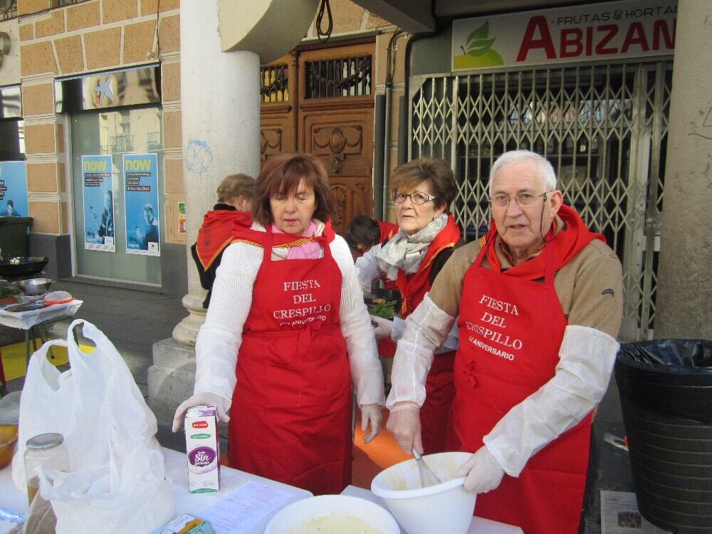 Colaboradores de la fiesta del crespillo