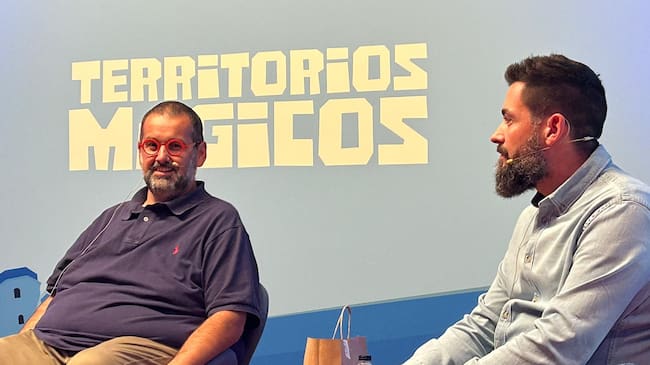 David de Jorge y Raúl Bernal, en la mesa Huesca una referencia gastronómica global.