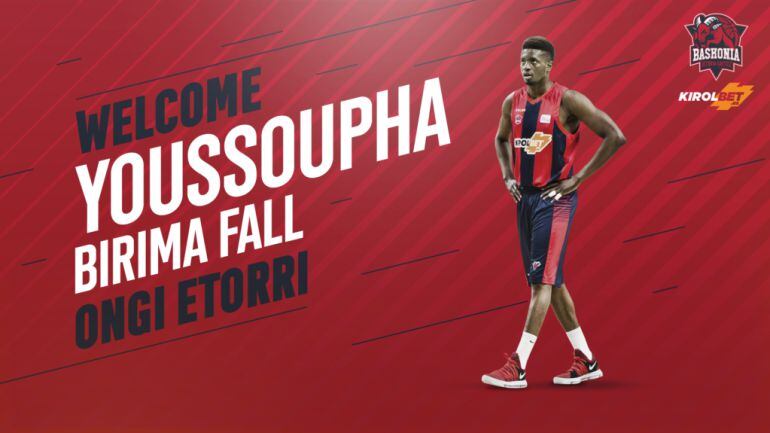 Youssoupha Fall jugará en Baskonia hasta junio del 2022.