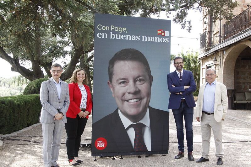 Presentación de la campaña del PSOE de Castilla-La Mancha