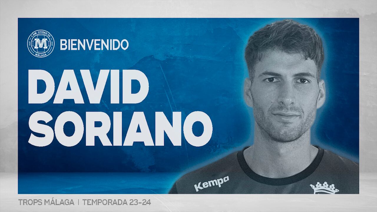 David Soriano ficha por el Trops Málaga