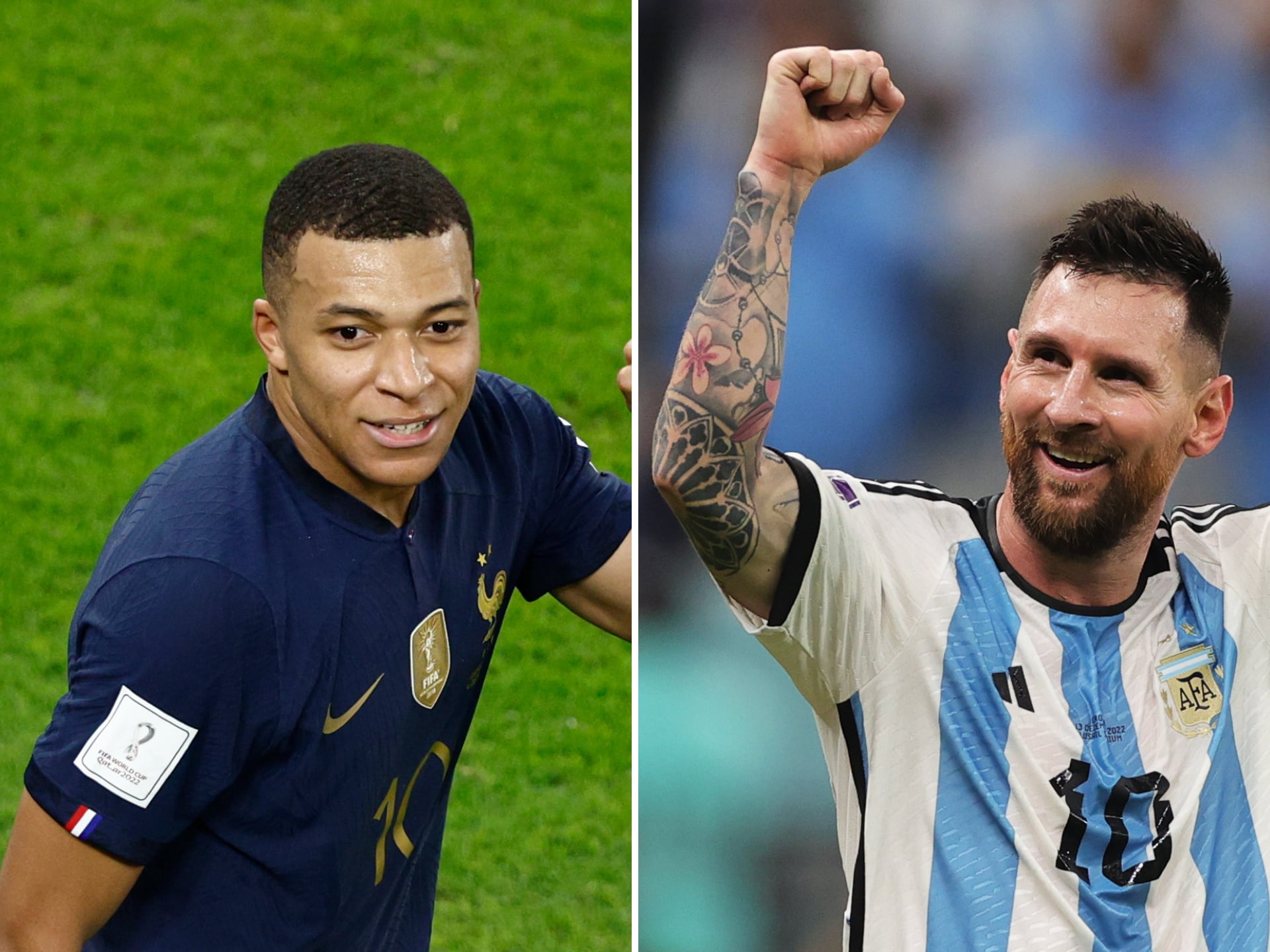 Leo Messi y Kylian Mbappé, empatados a cinco goles en lo más alto de la tabla de goleadores.