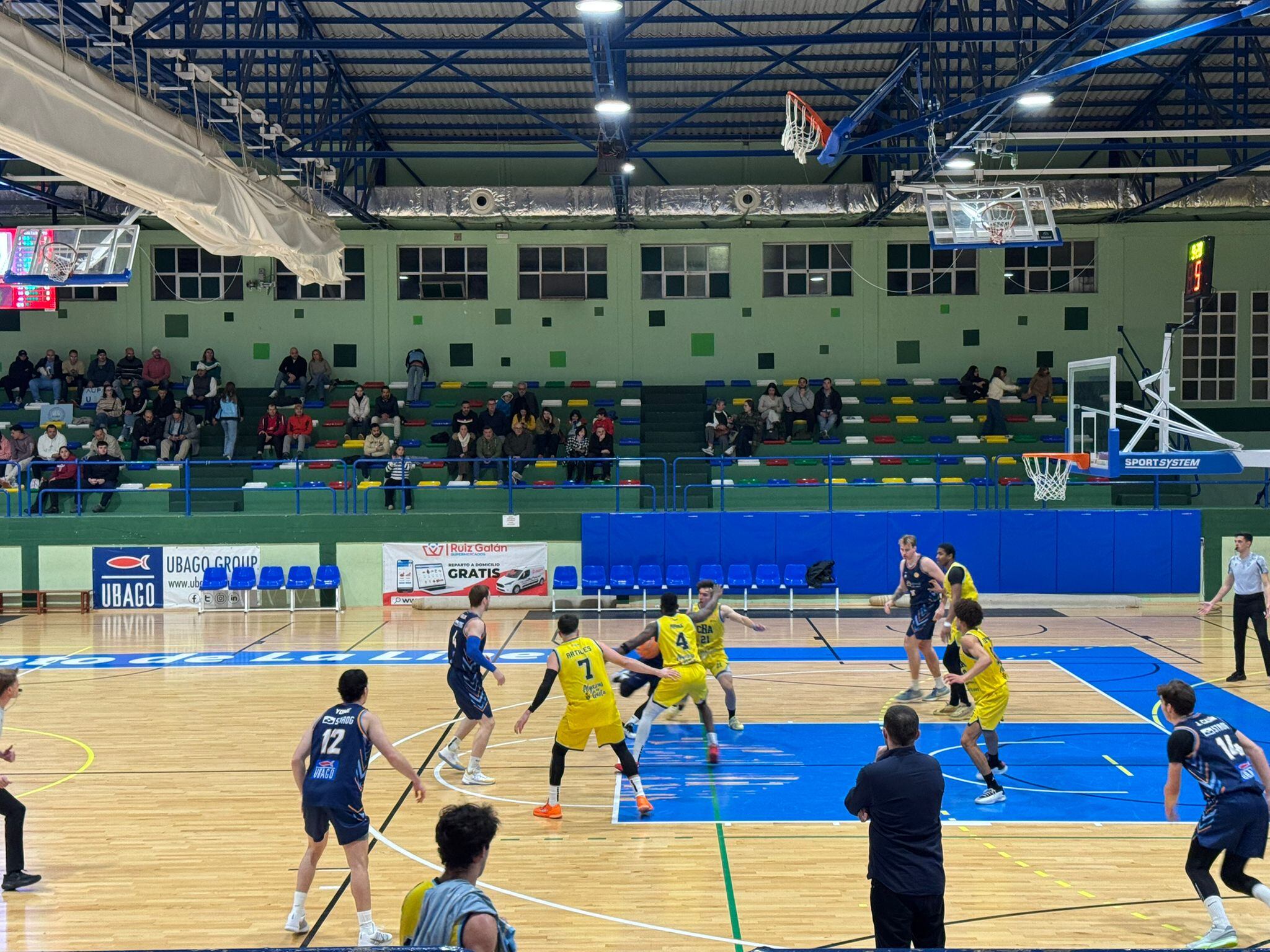 Un momento del partido