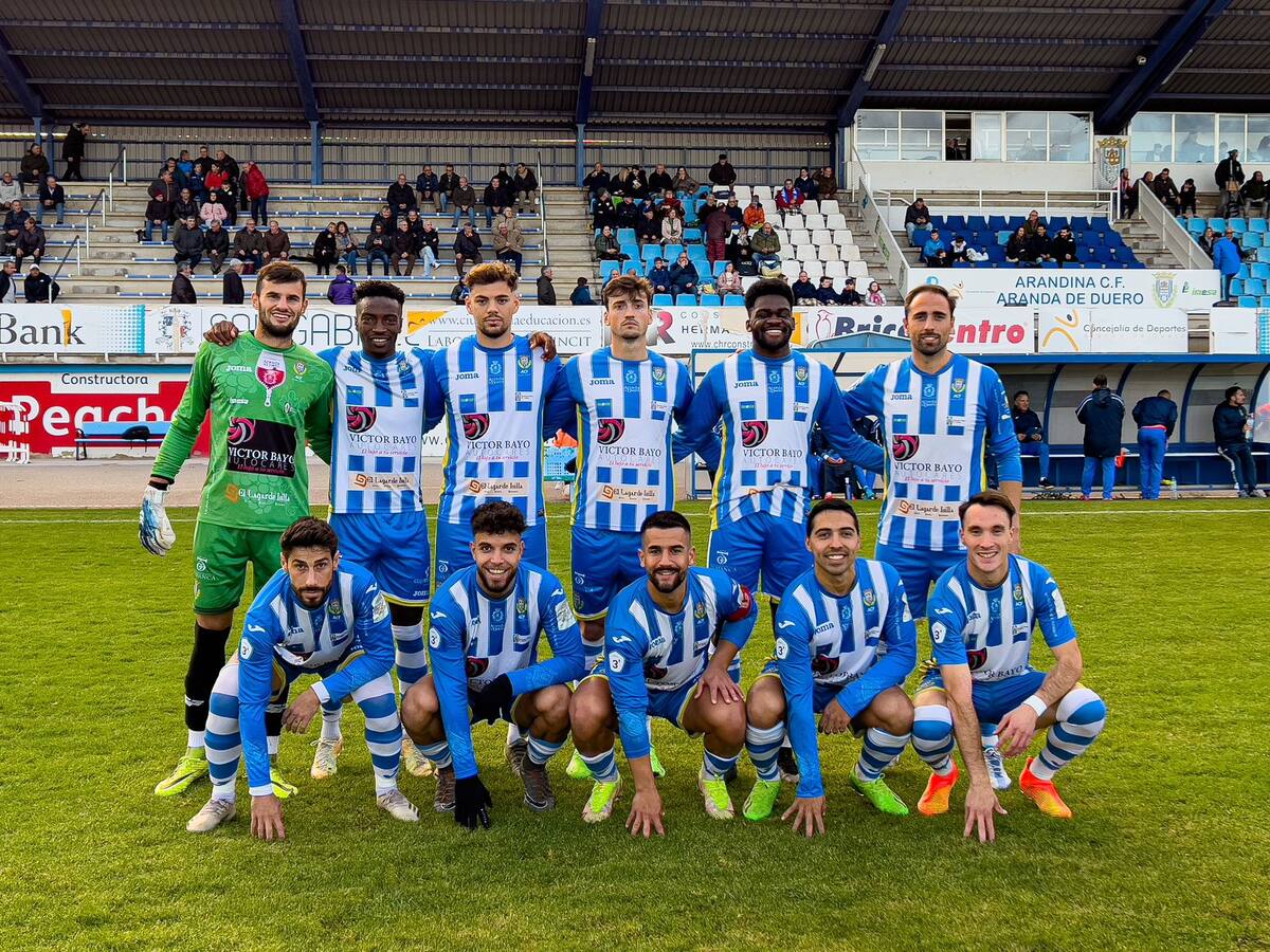 Un triunfo histórico de la Arandina (3-1)