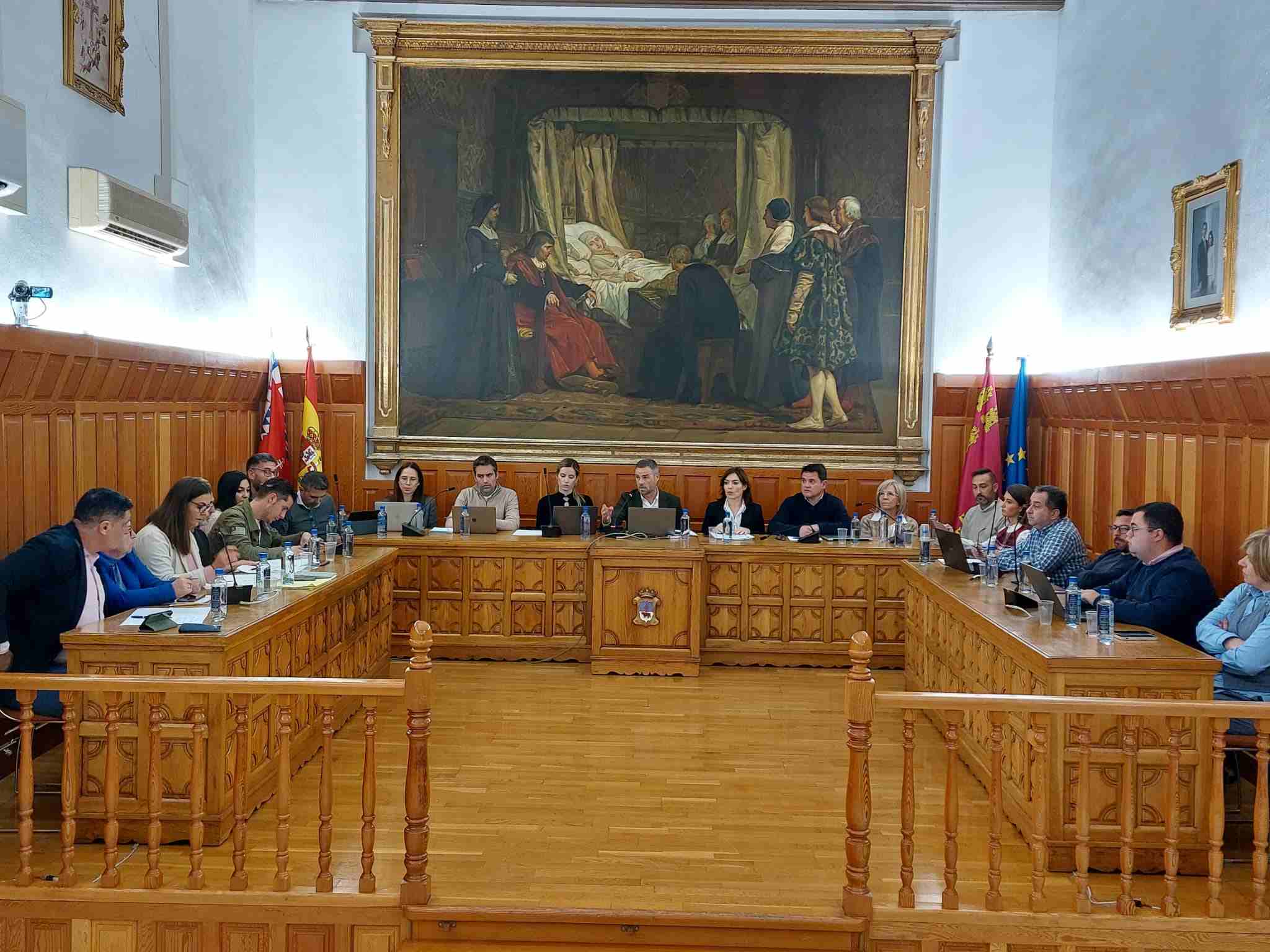 Sesión plenaria de noviembre en el Ayuntamiento de Caravaca de la Cruz