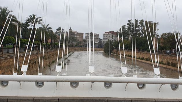 Imagen del río Segura a su paso por Murcia