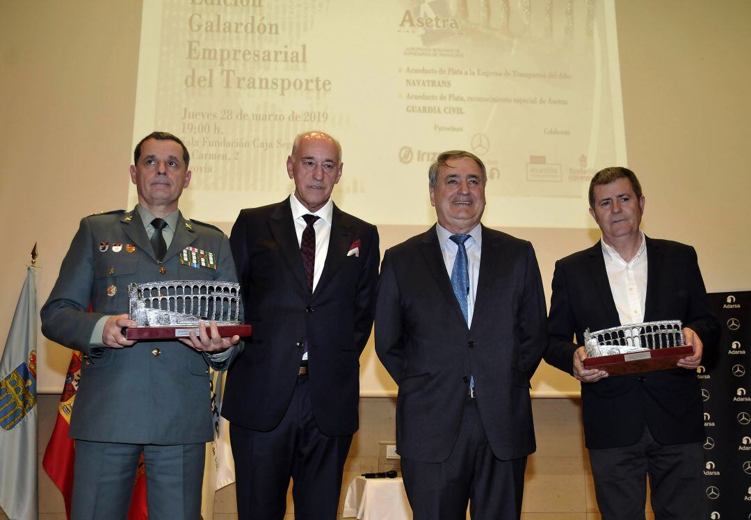 Entrega de los galardones Acueductos de Plata de Asetra