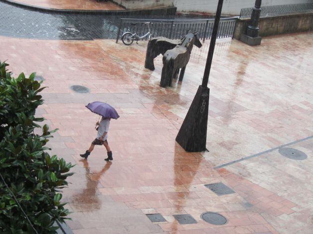 La previsión para el fin de semana es que llueva en el norte.