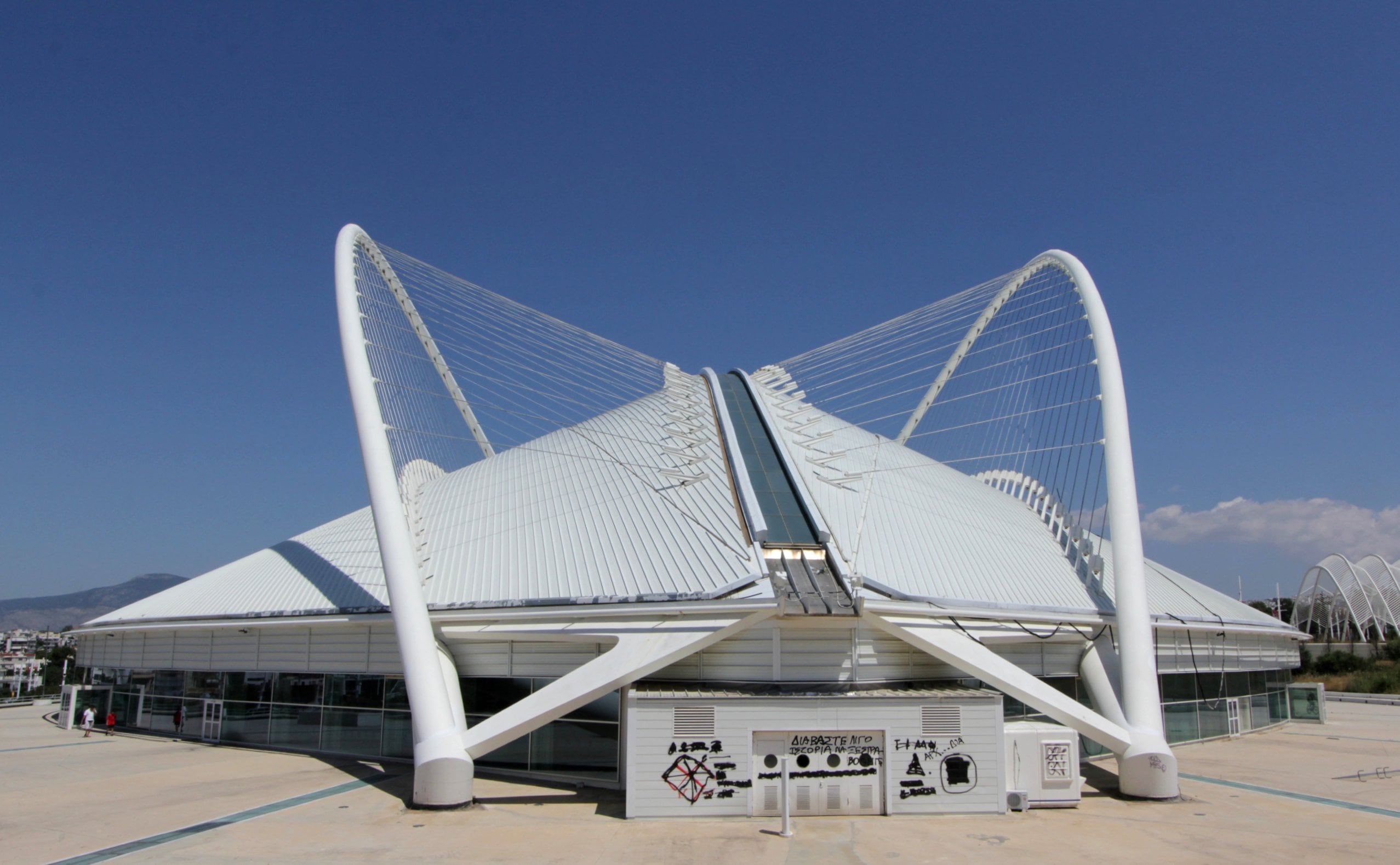 Así es el Estadio Olímpico de Atenas.