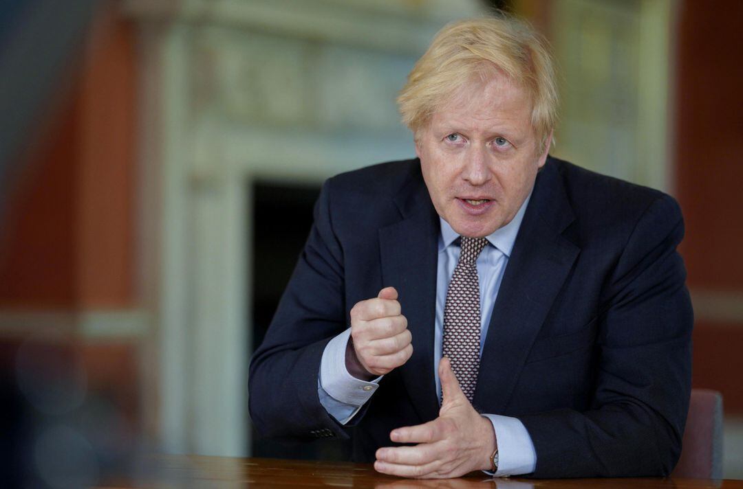 Imagen de archivo del primer ministro inglés, Boris Johnson.